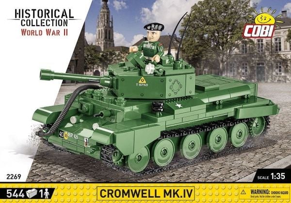 COBI Cromwell Mk.IV, Byggeklosser, 8 år, 544 stykker