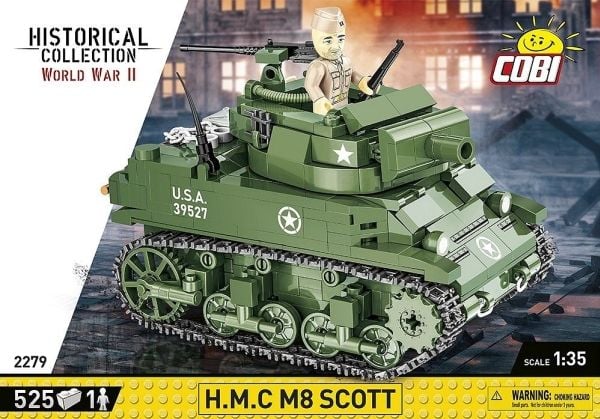 COBI H.M.C M8 Scott, Byggeklosser, 8 år, 525 stykker