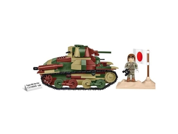 COBI Type 95 Ha-Go, Byggesett, 8 år, 380 stykker
