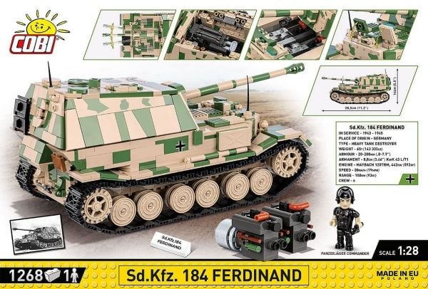 Cobi Sd.Kfz. 184 Ferdinand tiilet