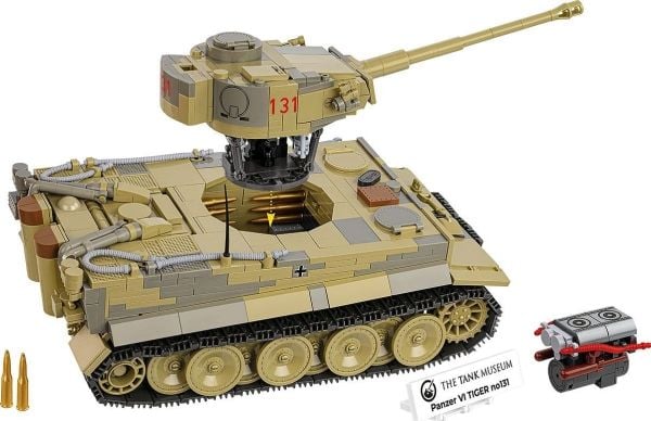 COBI Panzer VI Tiger no131, Byggesett, 9 år, 1275 stykker