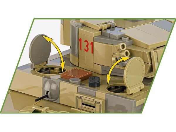COBI Panzer VI Tiger no131, Byggesett, 9 år, 1275 stykker