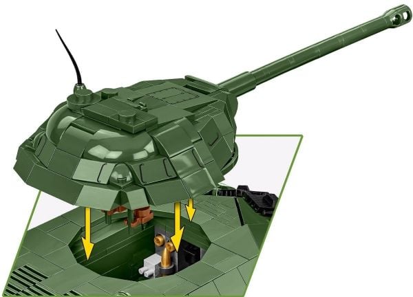 COBI IS-3 Soviet Heavy Tank, Byggesett, 9 år, 1170 stykker