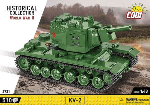 COBI KV-2, Byggesett, 7 år, 510 stykker
