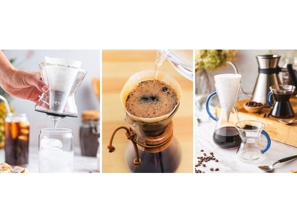 Chemex FP-2 Taittamaton Half Moon -suodatinpaperi, 100 kpl