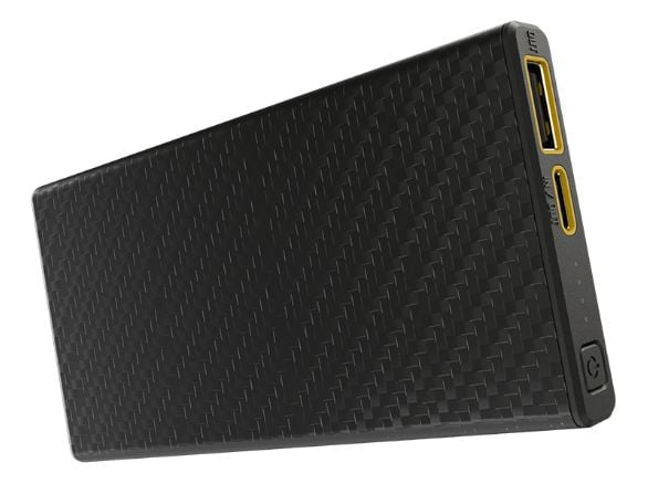 Nitecore CARBO 10000, 10000 mAh, Lithium-Ion (Li-Ion), Power Delivery, 3,85 V, 38 W, Grå