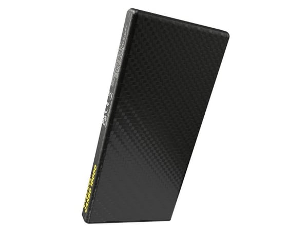 Nitecore CARBO 10000, 10000 mAh, Lithium-Ion (Li-Ion), Power Delivery, 3,85 V, 38 W, Grå