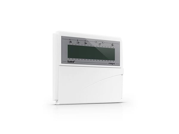 ML SATEL LCD-käsittelylaite (białe podświetlenie) INT-KLCD-W
