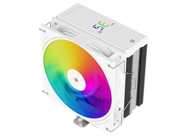 Thermalright Assassin X 120 R - Prosessorkjøler - digital, ARGB - (for: LGA115x Socket, LGA1200, LGA1700, LGA1851, AM4, AM5) - 120 mm - hvit
