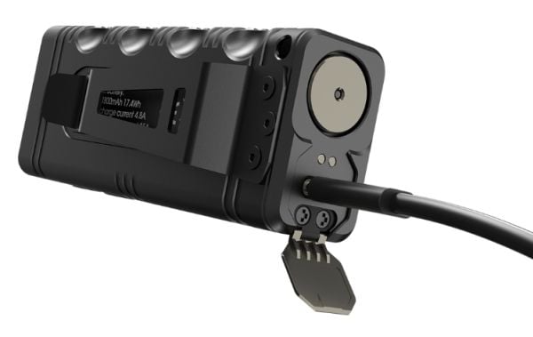 Nitecore TM12K, Taktisk lommelykt, Sort, Aluminium, Knapper, 2 m, 1 m