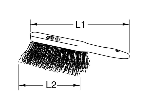 KS Tools 963.9587 Trådbørste 1 stk