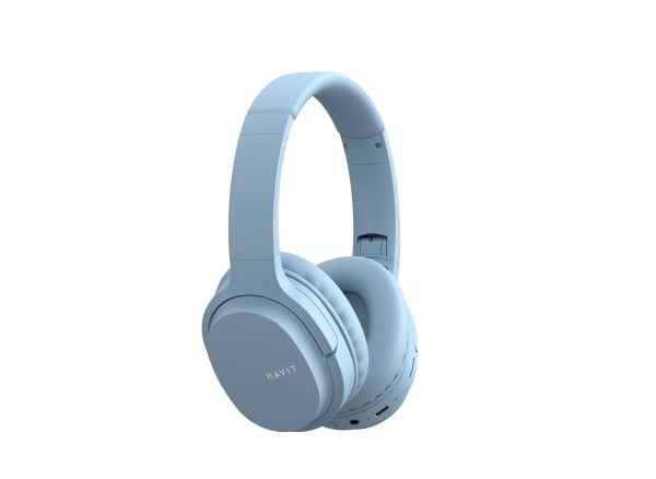 Havit I62, Kabel & Trådlös, Musik/vardag, 187 g, Hörlurar, Blå