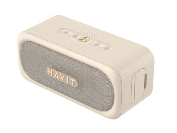 CLASSIC Havit SK905BT (Classic I) - Langaton Bluetooth-kaiutin, beige