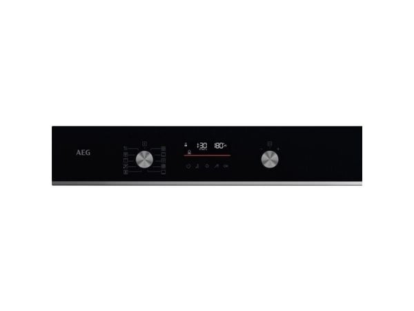 Musta sähköuuni pyrolyysillä AEG OA5PB531AB