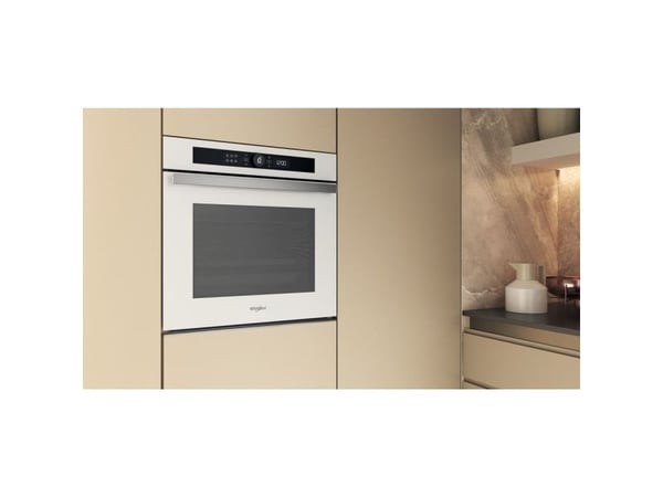 Whirlpool WOI4S8HM2SWA, Medium, Elektrisk ovn, 73 l, 73 l, Vifteassistert, Hydrolytisk