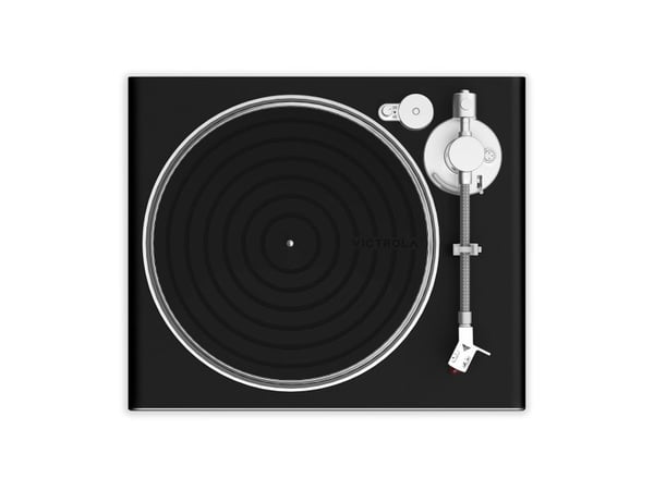 Victrola Hi-Res Carbon, Beltedrevet platespiller, Sort, Sølv, Aluminium, Karbonfiber, MDF, Plast, Aluminium, 33 1/3,45 RPM, 45 dB