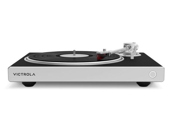 Victrola Hi-Res Carbon, Beltedrevet platespiller, Sort, Sølv, Aluminium, Karbonfiber, MDF, Plast, Aluminium, 33 1/3,45 RPM, 45 dB