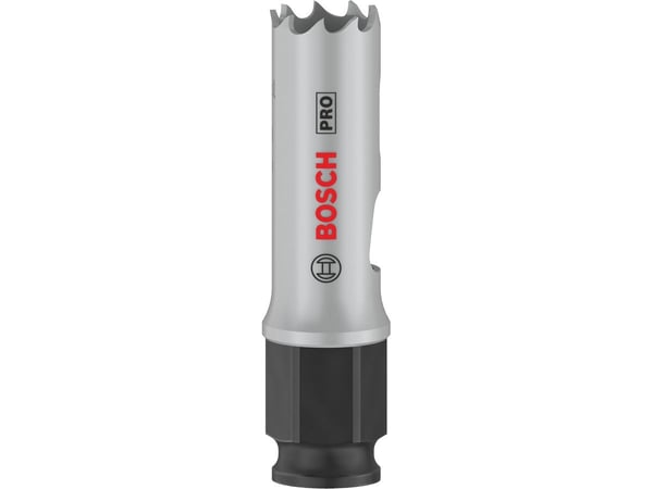 Bosch PRO Multi Material PC Plus, enkelt, bor, gips, metall, ikke-jernholdig metall, plast, mykt treverk, svart, grå, koboltlegert høyhastighetsstå...