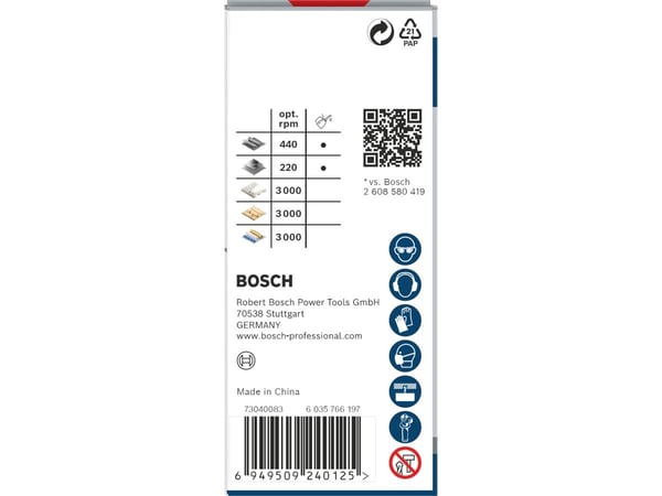 Bosch PRO Multi Material PC Plus, enkelt, bor, gips, metall, ikke-jernholdig metall, plast, mykt treverk, svart, grå, koboltlegert høyhastighetsstå...