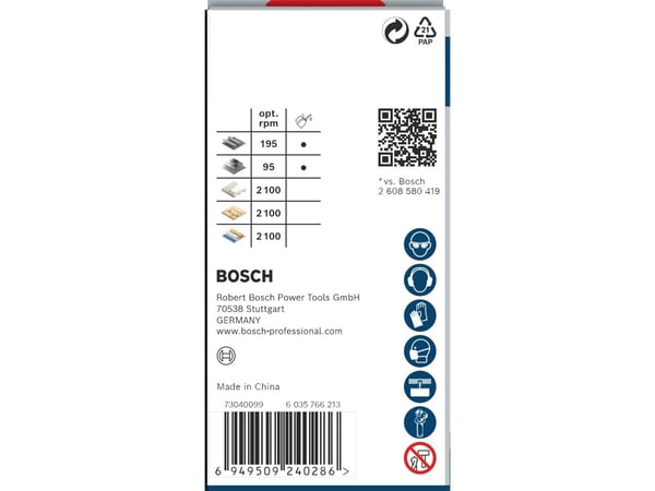 Bosch PRO Multi Material PC Plus, enkelt, bor, gips, metall, ikke-jernholdig metall, plast, mykt treverk, svart, grå, koboltlegert høyhastighetsstå...