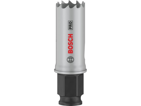 Bosch PRO Multi Material PC Plus, enkelt, bor, gips, metall, ikke-jernholdig metall, plast, mykt treverk, svart, grå, koboltlegert høyhastighetsstå...