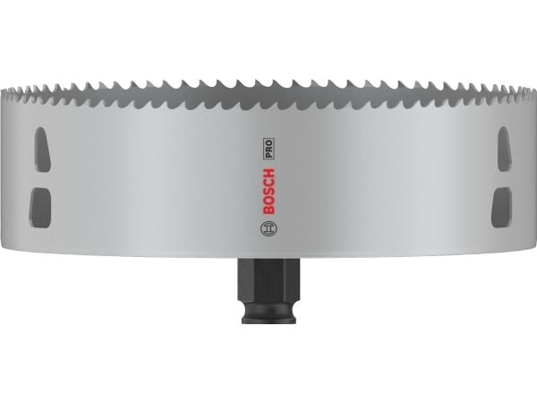 Bosch PRO Multi Material PC Plus, Single, Borr, Gipsvägg, Metall, Icke-järnmetaller, Plast, Mjuka träslag, Svart, Grå, Koboltstål, Kobalt-legerat h...