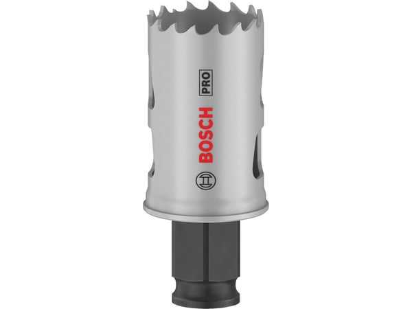 Bosch PRO Multi Material PC Plus, Single, Borr, Gipsvägg, Metall, Icke-järnmetaller, Plast, Mjuka träslag, Svart, Grå, Koboltstål, Kobalt-legerat h...