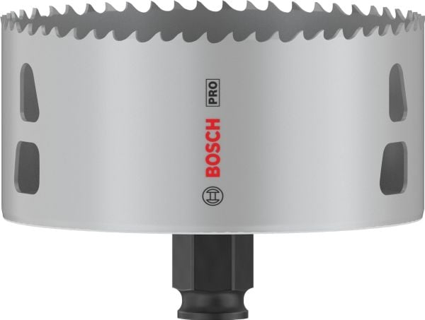 Bosch PRO Multi Material PC Plus, enkelt, bor, gips, metall, ikke-jernholdig metall, plast, mykt treverk, svart, grå, koboltlegert høyhastighetsstå...