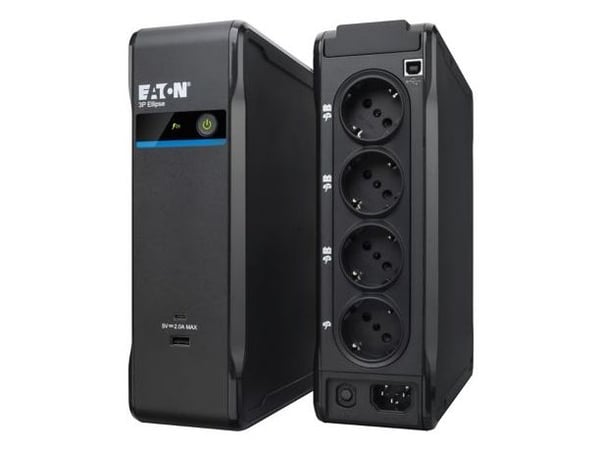 Eaton 3P Ellipse 700 USB FR - UPS - AC 220-240 V - 420 watt - 700 VA - USB - utgangskontakter: 4
