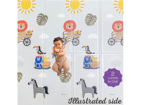 Taf Toys 12715, Lekematte til babyer, Flerfarget