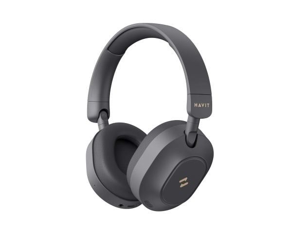 Havit 6939119081492, Ledning & Trådløs, Musikk/hver dag, 204 g, Hodetelefoner, Sort