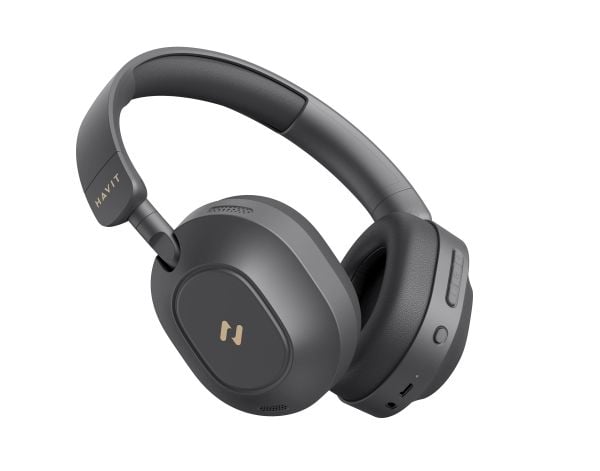 Havit 6939119081492, Ledning & Trådløs, Musikk/hver dag, 204 g, Hodetelefoner, Sort
