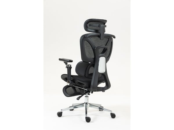 Activejet YK848 BK, Verkkoistuin, Verkkoselkänoja, musta, musta, Verkko, Verkko