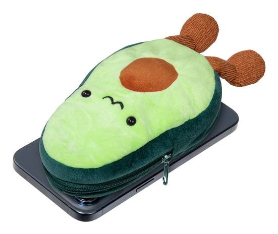 MAGMOJI Avocado - Lomme for mobiltelefon / kredittkort - MagSafe-samsvar - plysjtøy