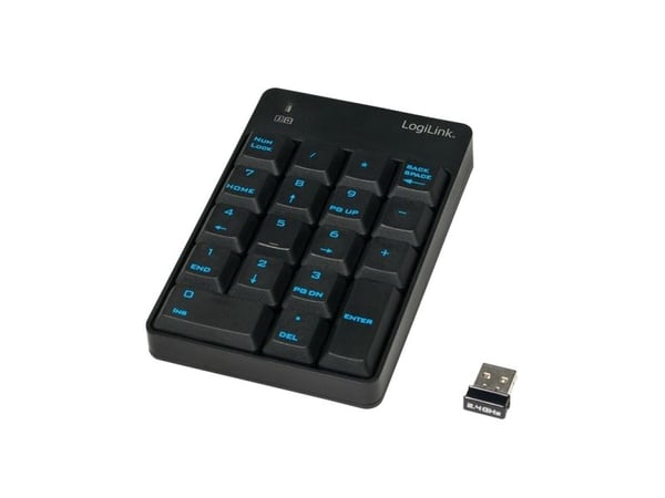 LogiLink - Tastatur - trådløs - 2.4 GHz