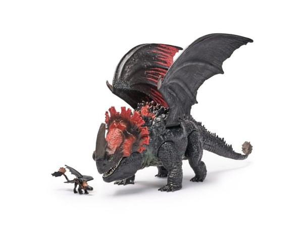 Dragons Movie Red Death Chomping Rampage