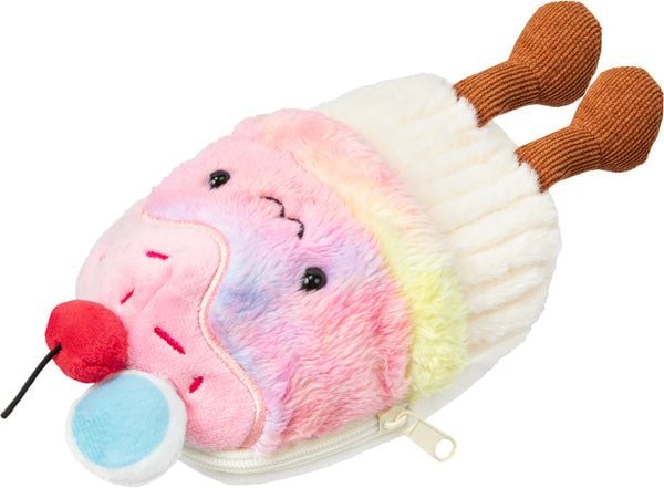 MAGMOJI Cupcake - Lomme for mobiltelefon / kredittkort - MagSafe-samsvar - plysjtøy, nylon zipper