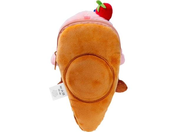 MAGMOJI Ice-cream Cone - Lomme for mobiltelefon / kredittkort - MagSafe-samsvar - plysjtøy, nylon zipper
