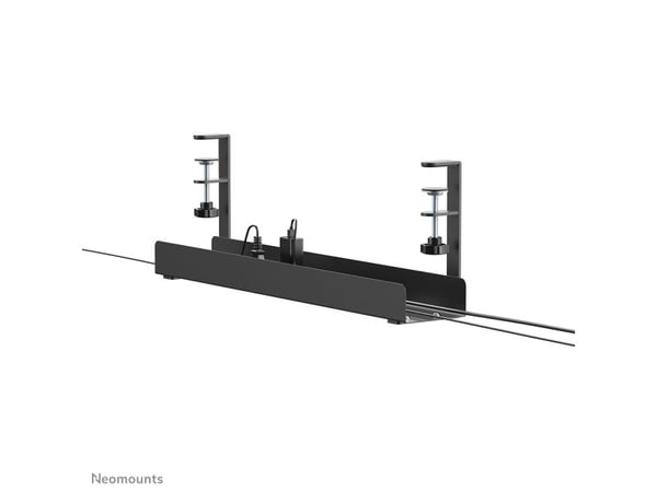 Neomounts - Kabelstyringsskuff - clamp-on design, universal - skrivebordsmonterbar - svart