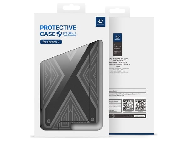 Dux Ducis 6971824155556, Etui, Nintendo, Sort, Polykarbonat (PC), Termoplastisk polyuretan (TPU), Nintendo Switch 2, Fallbestandig, Ripebestandig, ...