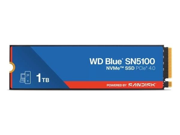 WD Blue SN5100 - SSD - 1 TB - intern - M.2 2280 - PCIe 4.0 (NVMe)