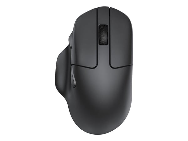 Keychron M7-A23, Molempikätinen, Optinen, RF Wireless + Bluetooth + USB Type-C, 30000 DPI, musta