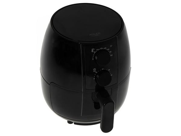 Adler AD 6312, Varmluftsfrityr, 2,5 l, 80 °C, 200 °C, 60 min, Single/enkelt
