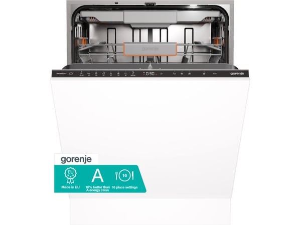 Gorenje GV673A66, Fullstendig innebygget, Full størrelse (60 cm), Svart, Berøringskontroll, 2 kurver, Øvre