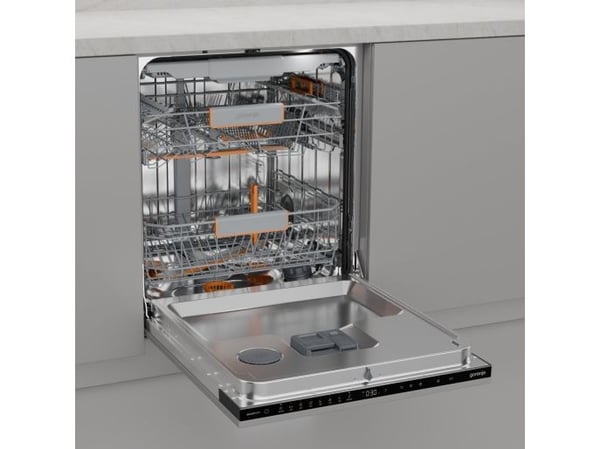 Gorenje GV673A66, Fullstendig innebygget, Full størrelse (60 cm), Svart, Berøringskontroll, 2 kurver, Øvre