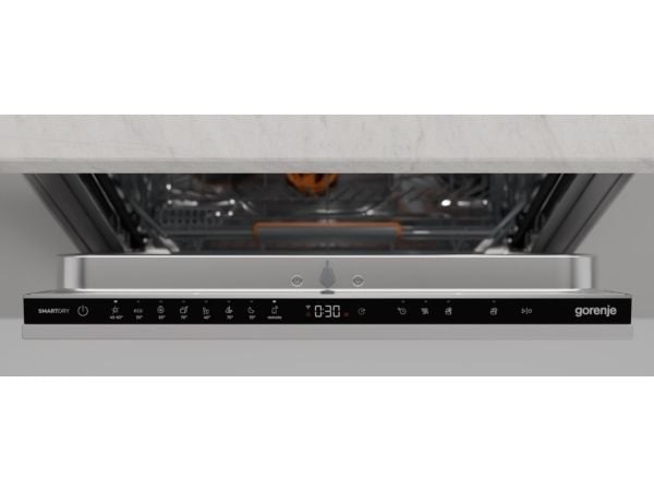 Gorenje GV673A66, Fullstendig innebygget, Full størrelse (60 cm), Svart, Berøringskontroll, 2 kurver, Øvre