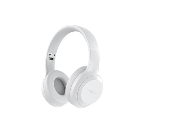 Celly WAVEBEATWH, Trådløs, Samtaler/musikk, 150 g, Hodesett, Hvit