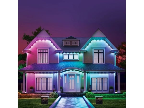 Nanoleaf Smart Multicolor Permanent Outdoor Lights Smarter Kit, 15m