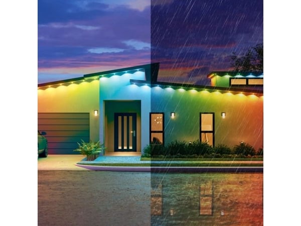 Nanoleaf Smart Multicolor Permanent Outdoor Lights Smarter Kit, 15m