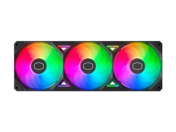 Cooler Master SickleFlow Edge 360 - Enkeltramme vifte enhet - 120 mm - svart